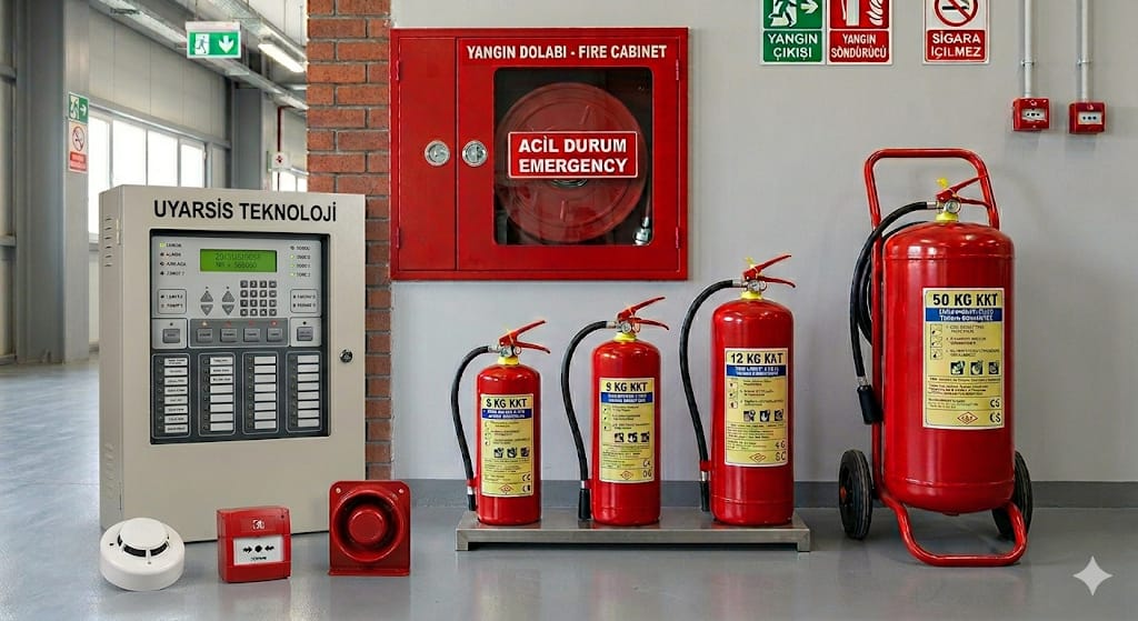 Yangın Söndürücüler  KKT Tüpler